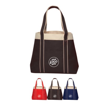 Donna Polyester Tote Bags