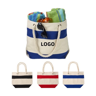 16 Oz. Cotton Canvas Portsmouth Beach Tote